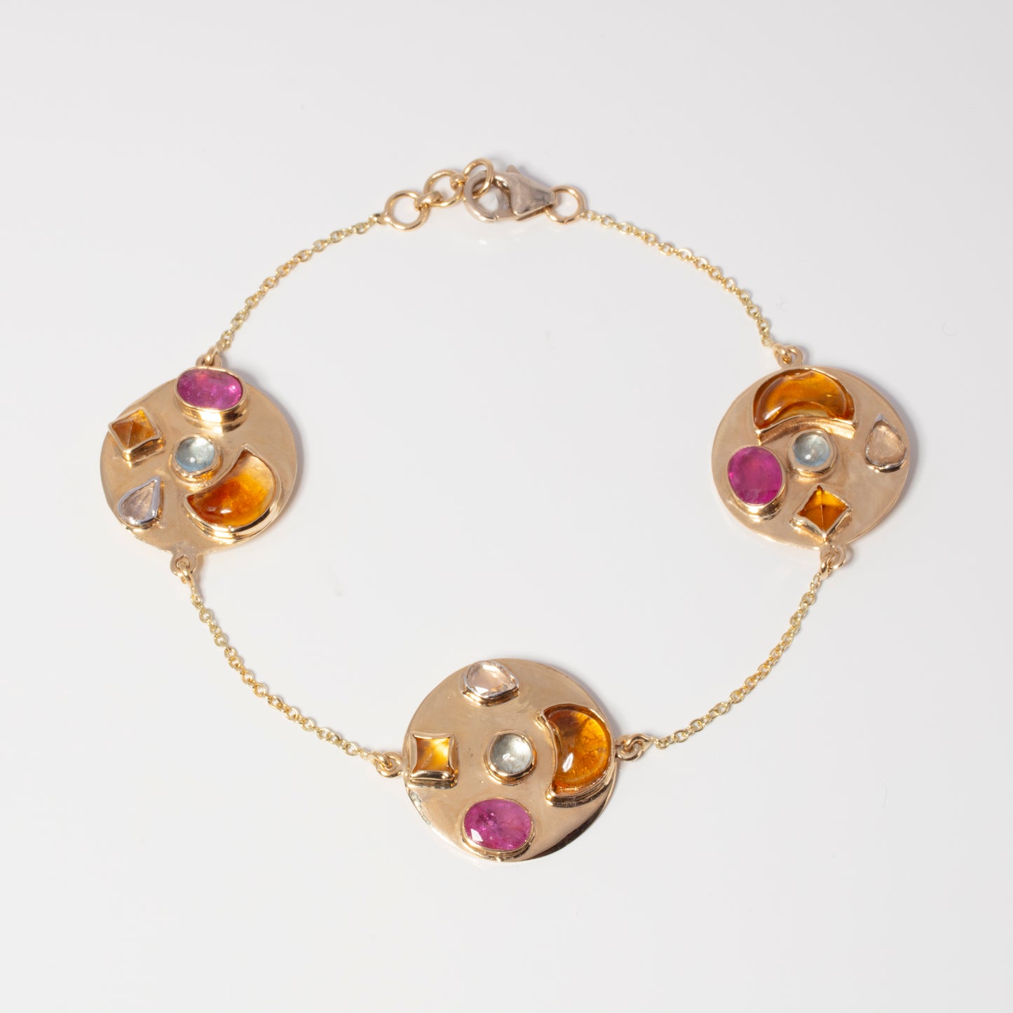 Confetti Triple Disc Bracelet