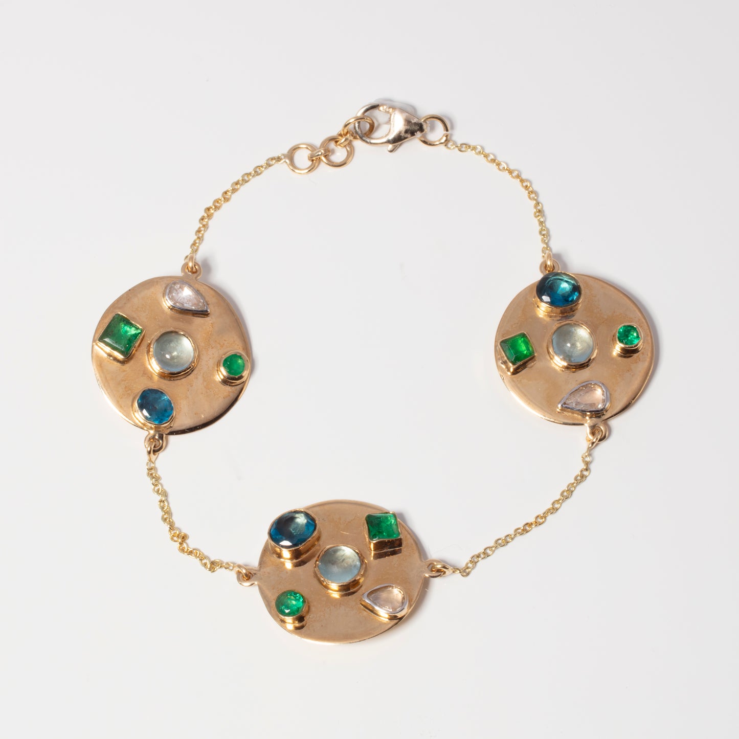 Confetti Triple Disc Bracelet