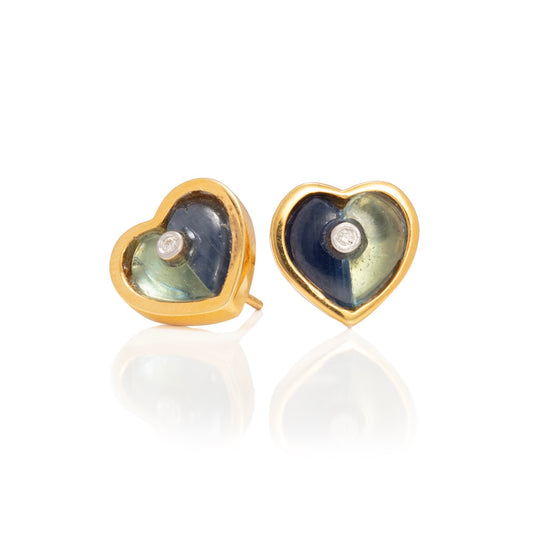 Nest Heart Studs